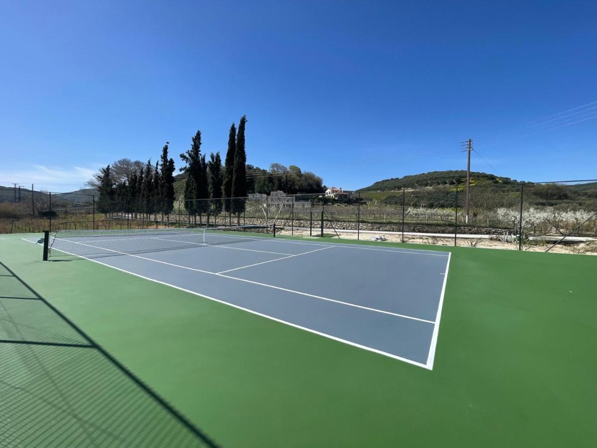 Villa Mantilari Wine Estate 7 Apartments 2 Private Pools 1 Heated Tennis Court Fitness Center Арханес Экстерьер фото